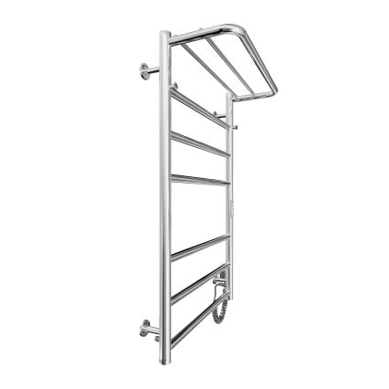 Vannitoa redelradiaator HOME 95W/230V 77x53 cm roostevaba teras/kroomitud parempoolne