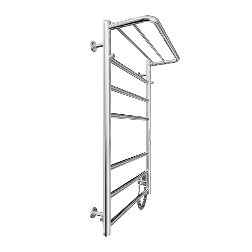 Vannitoa redelradiaator HOME 95W/230V 77x53 cm roostevaba teras/kroomitud parempoolne