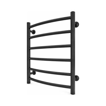 Vannitoa redelradiaator INOX CLASSIC 120W/230V 57x43 cm roostevaba/must