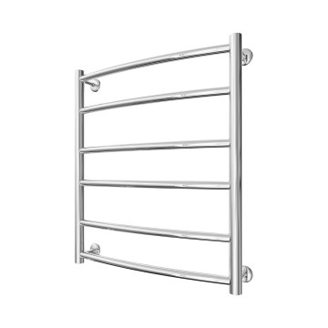 Vannitoa redelradiaator INOX CLASSIC 122W/230V 57x53 cm, roostevaba teras/läikiv kroom