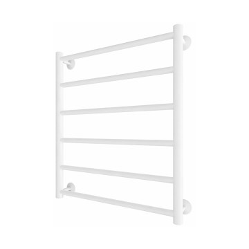 Vannitoa redelradiaator INOX FLAT 122W/230V 57x43 cm roostevaba/valge