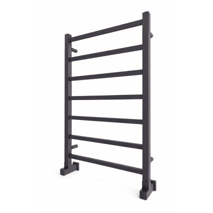 Vannitoa redelradiaator INOX TOKIO 161W/230V 77x53 cm roostevaba teras/antratsiit