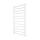 Vannitoa redelradiaator INOX TOKIO 233W/230V 117x53 cm roostevaba/valge
