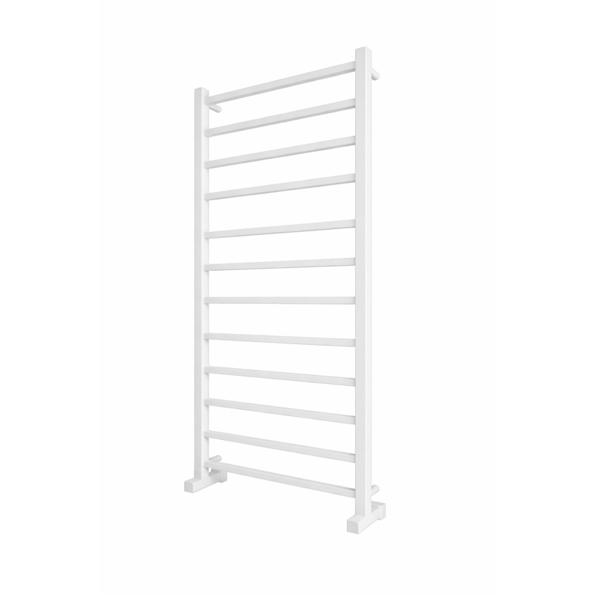 Vannitoa redelradiaator INOX TOKIO 233W/230V 117x53 cm roostevaba/valge
