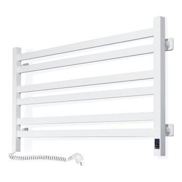 Vannitoa redelradiaator termostaadiga AVANGARD 300W/230V 50,6 cm IP44 valge vasakpoolne ruudukujuline