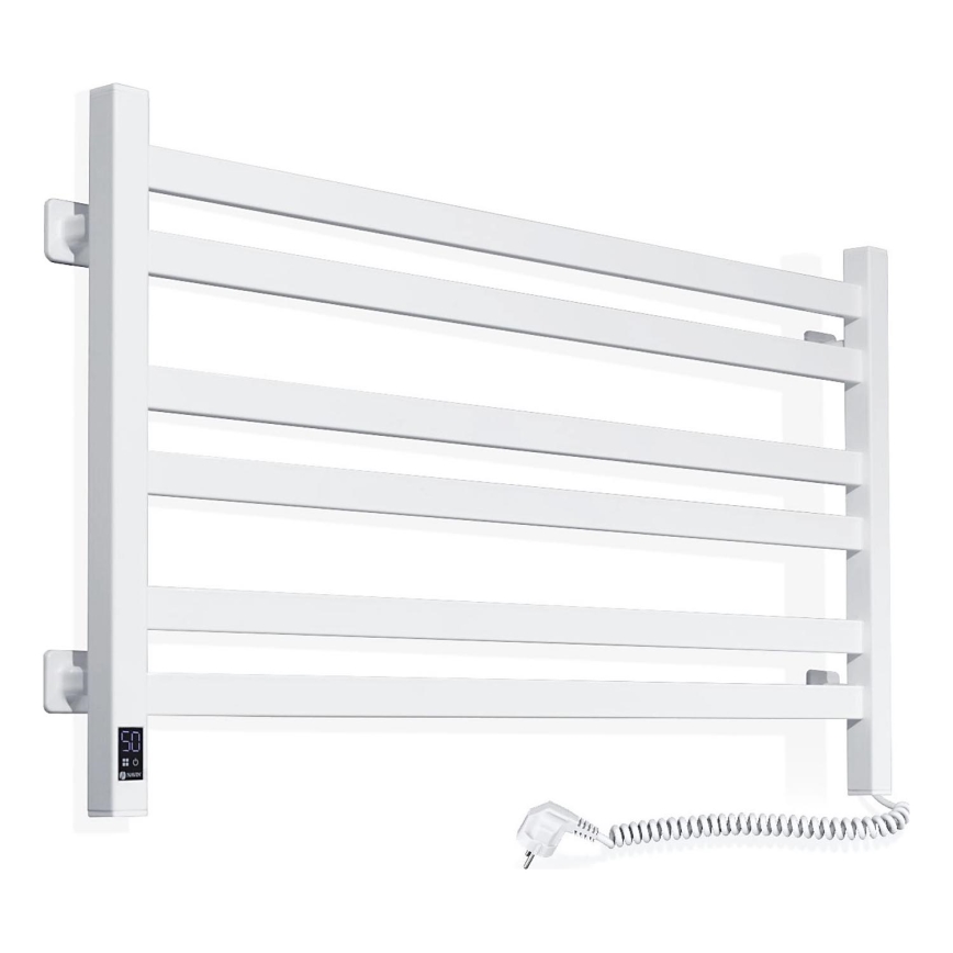 Vannitoa redelradiaator termostaadiga AVANGARD 316W/230V 50,6 cm IP44 valge parempoolne ruudukujuline