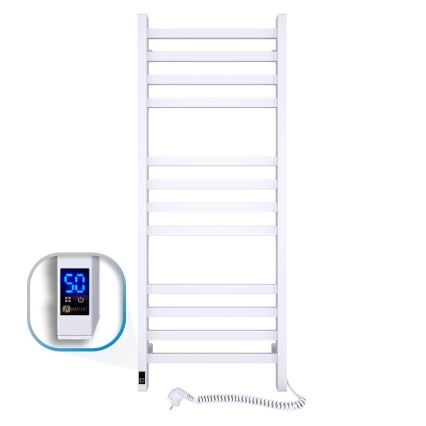 Vannitoa rätikuivati termostaadiga AVANGARD 459W/230V 120,6cm IP44 valge parempoolne kandiline