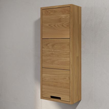 Vannitoa seinakapp GRIBSKOV 90 cm beež/tamm