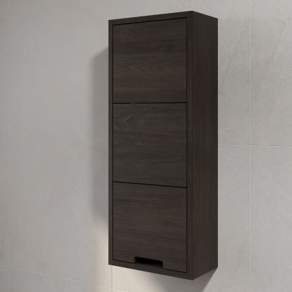 Vannitoa seinakapp GRIBSKOV 90 cm pruun/tamm