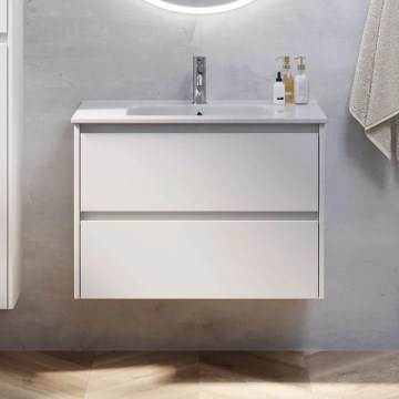 Vannitoa valamukapp MOLDE 80x55x46 cm, valge