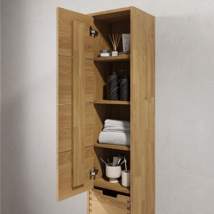 Vannitoakapp GRIBSKOV 175 cm beež/tamm