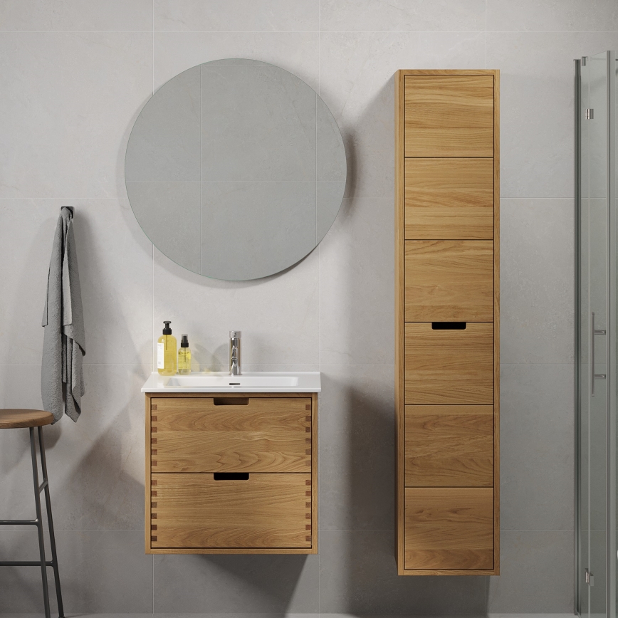 Vannitoakapp GRIBSKOV 175 cm beež/tamm