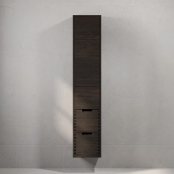 Vannitoakapp GRIBSKOV 175 cm pruun/tamm