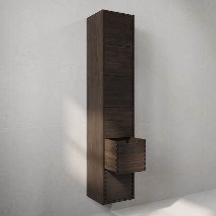 Vannitoakapp GRIBSKOV 175 cm pruun/tamm