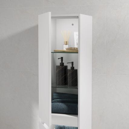 Vannitoakapp HELSINKI 174 cm valge