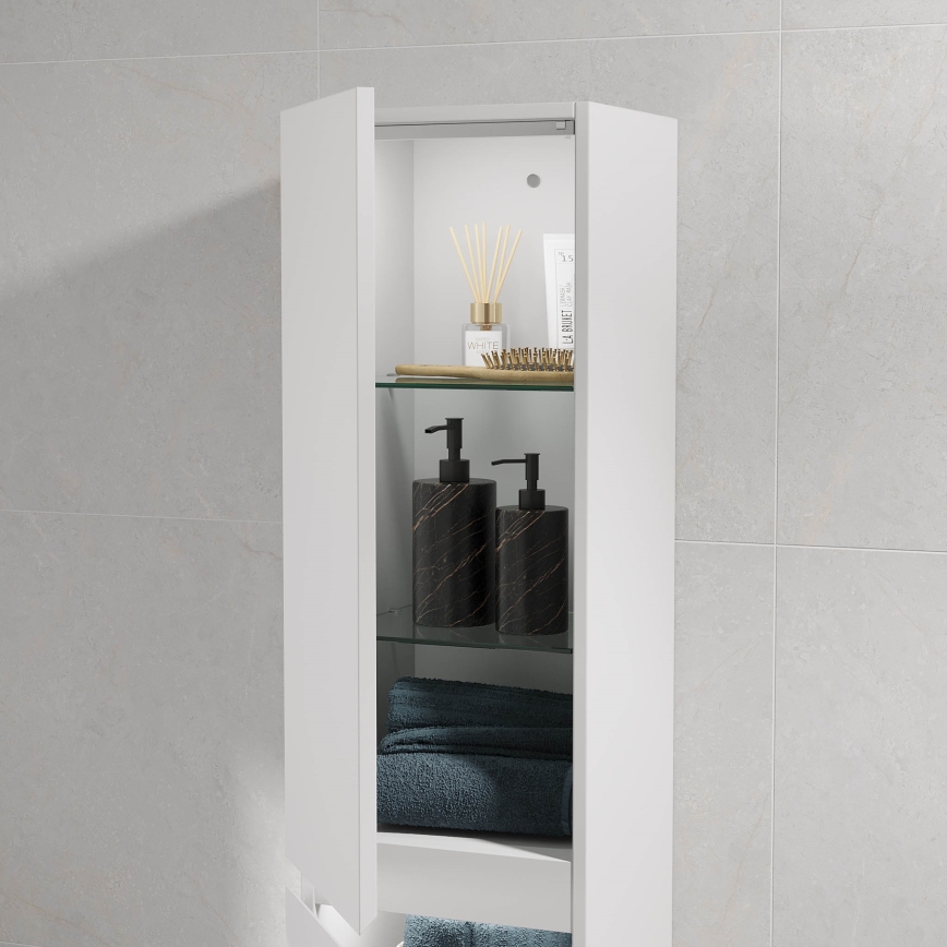 Vannitoakapp HELSINKI 174 cm valge