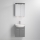 Vannitoakapp koos valamuga ASTRID + LED peegelkapp 4xLED/4,3W/230V IP44 hall