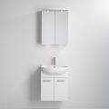 Vannitoakapp koos valamuga ASTRID + LED peegelkapp 4xLED/4,3W/230V IP44 valge