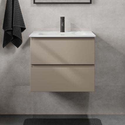 Vannitoakapp koos valamuga KENWOOD 61x52x47 cm marakesh/valge