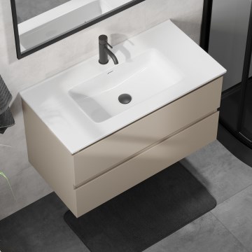 Vannitoakapp koos valamuga KENWOOD 91 cm marakesh/valge