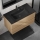 Vannitoakapp koos valamuga KENWOOD 91 cm tamm/must