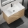 Vannitoakapp koos valamuga KENWOOD 91 cm, tamm/valge