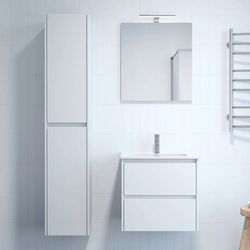 Vannitoakapp MOLDE 35x174x32 cm valge