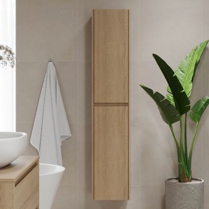 Vannitoakapp TRONDHEIM 35x174x30 cm tamm