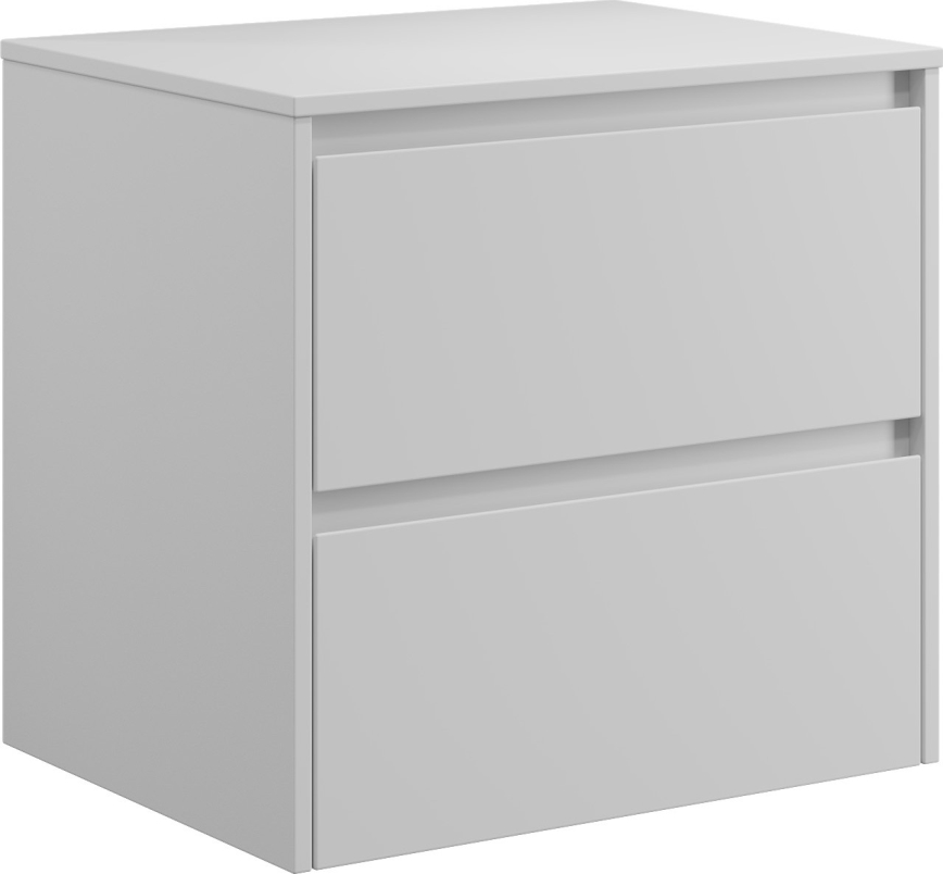 Vannitoakapp TRONDHEIM 60 cm valamule, valge