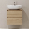 Vannitoakapp TRONDHEIM valamu jaoks 60x57x46 cm tamm