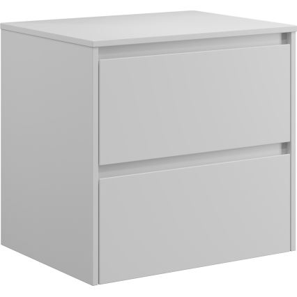 Vannitoakapp TRONDHEIM valamu jaoks 60x57x46 cm valge