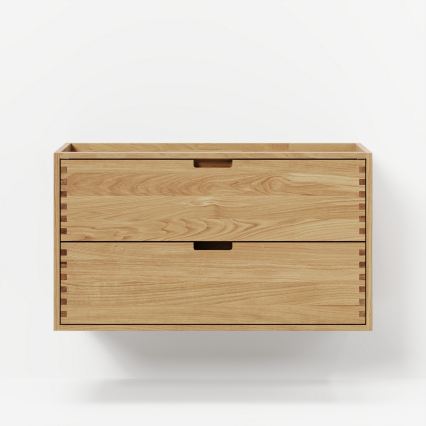 Vannitoakapp valamuga GRIBSKOV 100 cm beež/tamm/valge