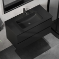 Vannitoakapp valamuga KENWOOD 91 cm must