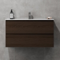 Vannitoakapp valamuga KENWOOD 91x50x47 cm, pähkel