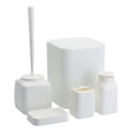 Vannitoakomplekt CRYSTAL 5 tk valge