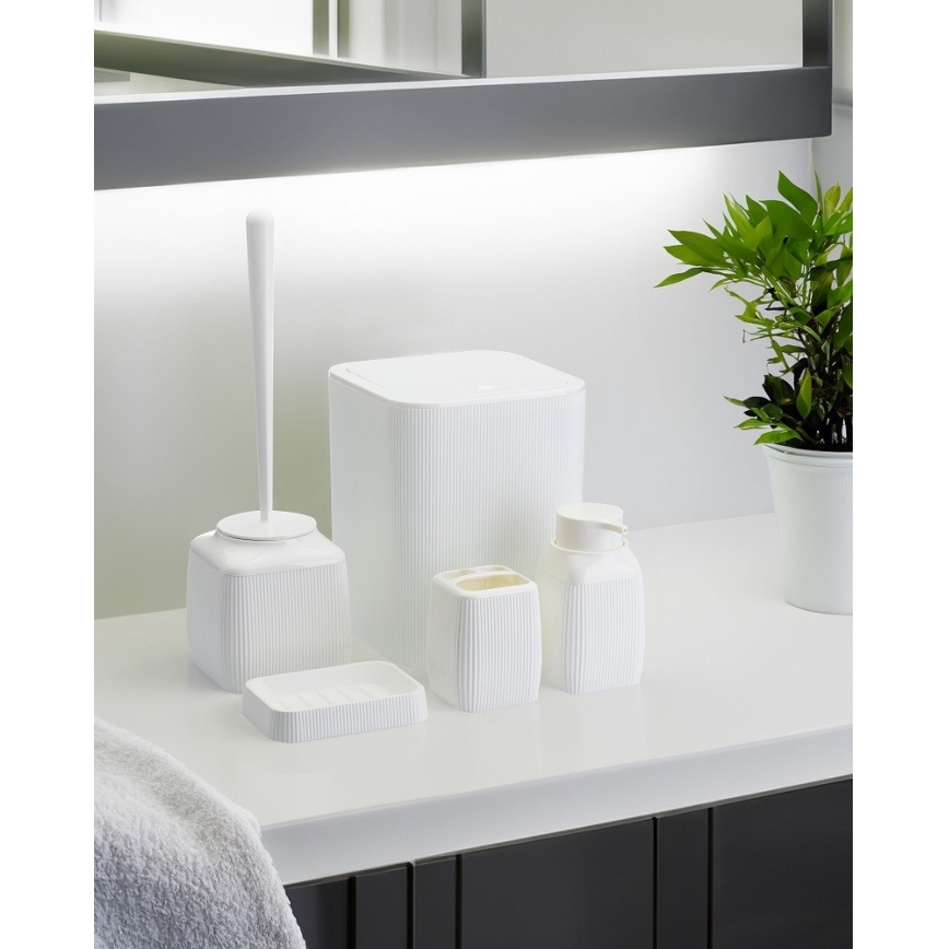 Vannitoakomplekt CRYSTAL 5 tk valge