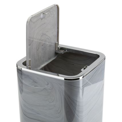 Vannitoakomplekt GRIS 5 tk hall/läikiv kroom