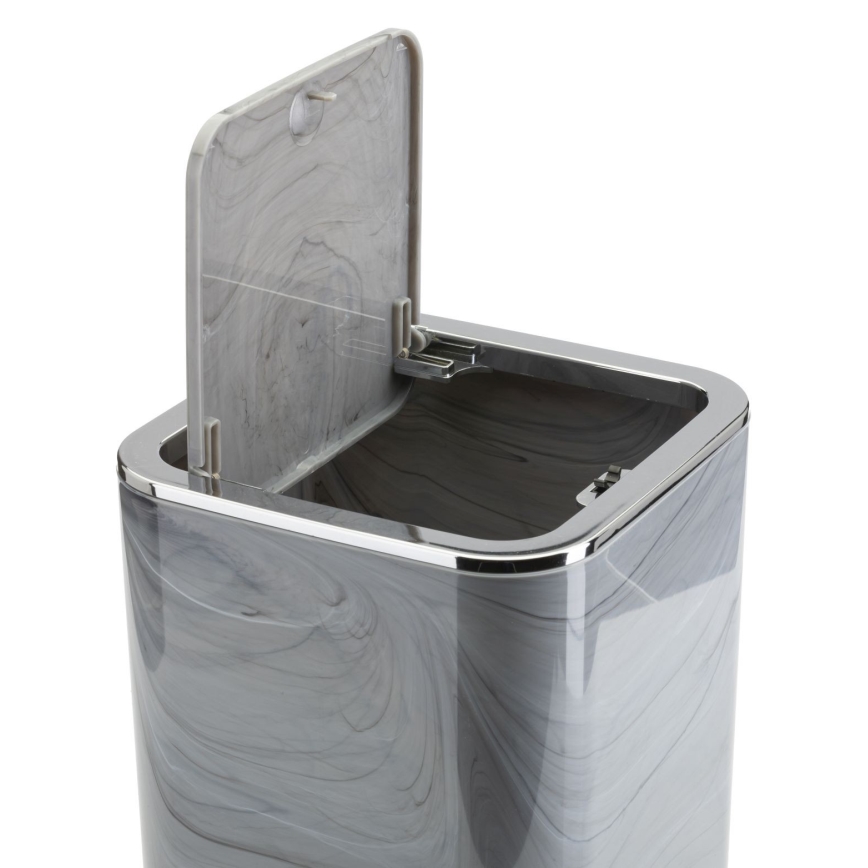 Vannitoakomplekt GRIS 5 tk hall/läikiv kroom