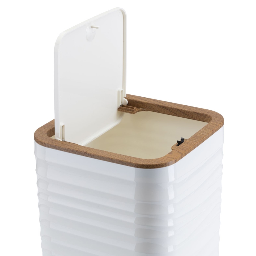 Vannitoakomplekt WAVE 5 tk valge/pruun