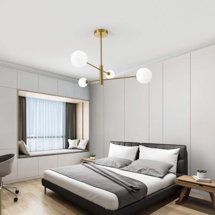 Vardaga lühter DORADO 4xG9/40W/230V kuldne