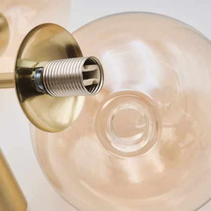 Vardaga rippvalgusti GEORGIA 3xG9/5W/230V kuldne/suitsune beež