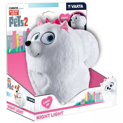 Varta 15643 - LED Lamp lastele THE SECRET LIFE OF PETS LED / 3 x AAA