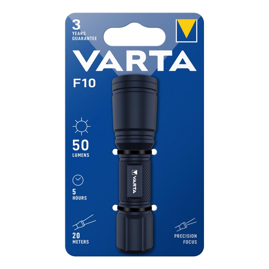 Varta 15670101111 - LED Taskulamp F10 LED/1xAA