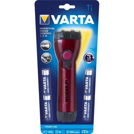 Varta 17640 - LED Taskulamp INDUSTRIAL LED/3W/4xAA