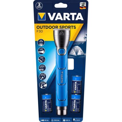 VARTA 18629 - LED taskulamp LED/5W/3xC