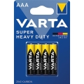 Varta 2003 - 4 tk tsink-süsi patareid SUPER HEAVY DUTY AAA 1,5 V