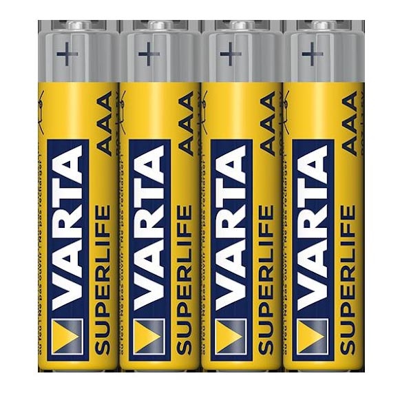 Varta 2003101304 - 4 tk Tsink-süsinik patarei SUPERLIFE AAA 1,5V