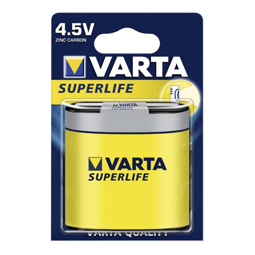 Varta 2012-1 tk Tsink-süsinik patarei SUPERLIFE 4,5V