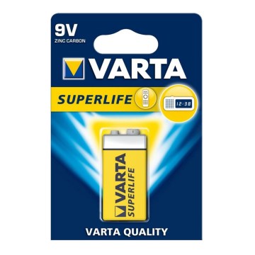 Varta 2022-1 tk Tsink-süsinik patareid UPERLIFE 9V