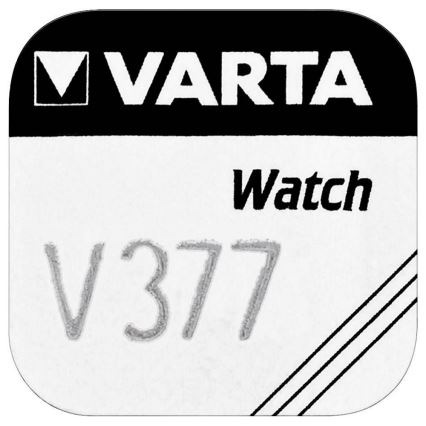 Varta 3771-1 pc Hõbe-oksiid nööppatareid V377 1,5V